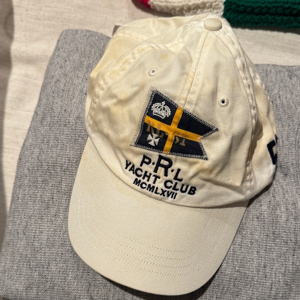 P.R.L Yacht Club Cream Cap